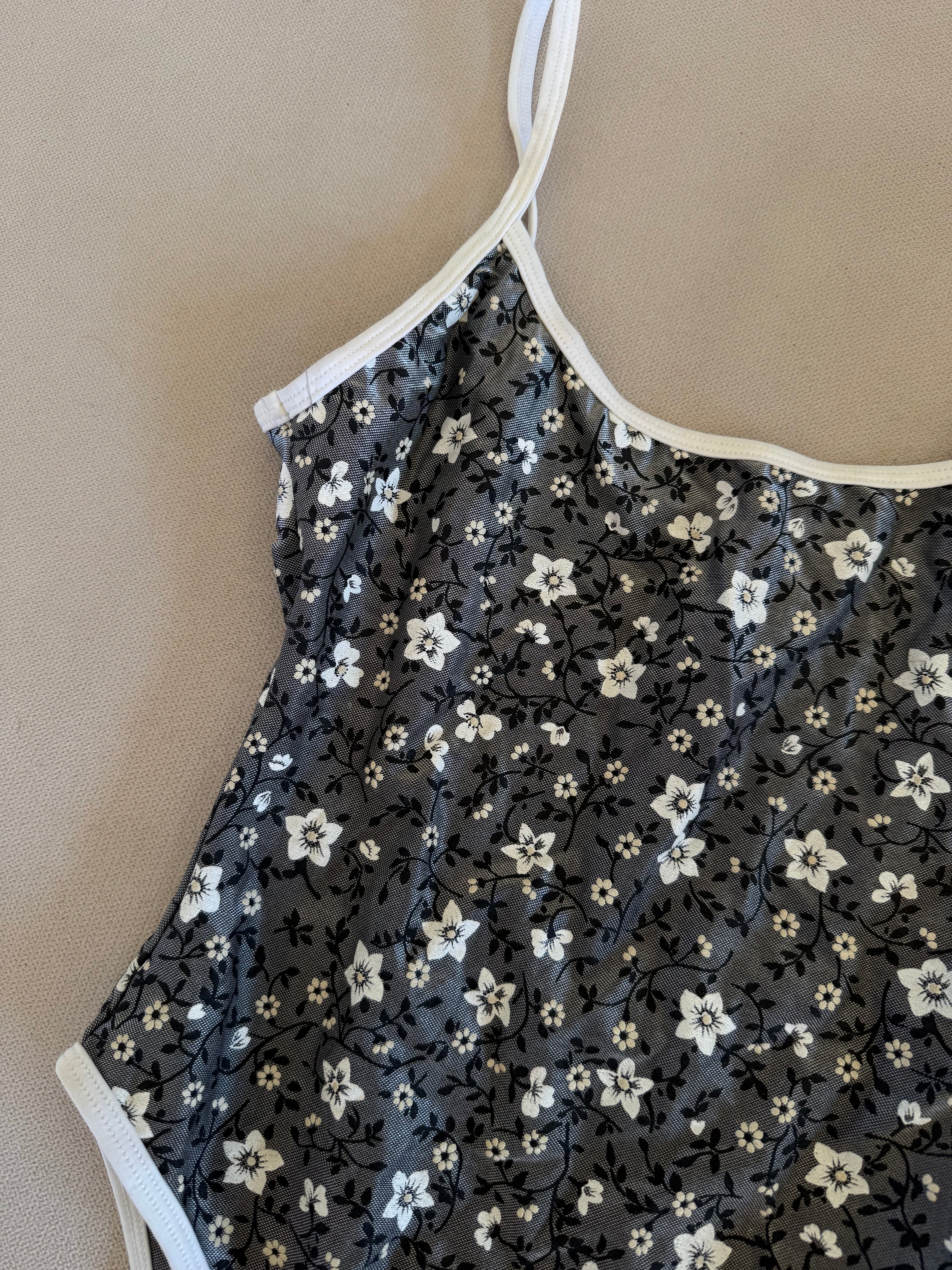 Fato de Banho Vintage Lusmar Floral c/ Proteção Higiénica (Veste XS/S)