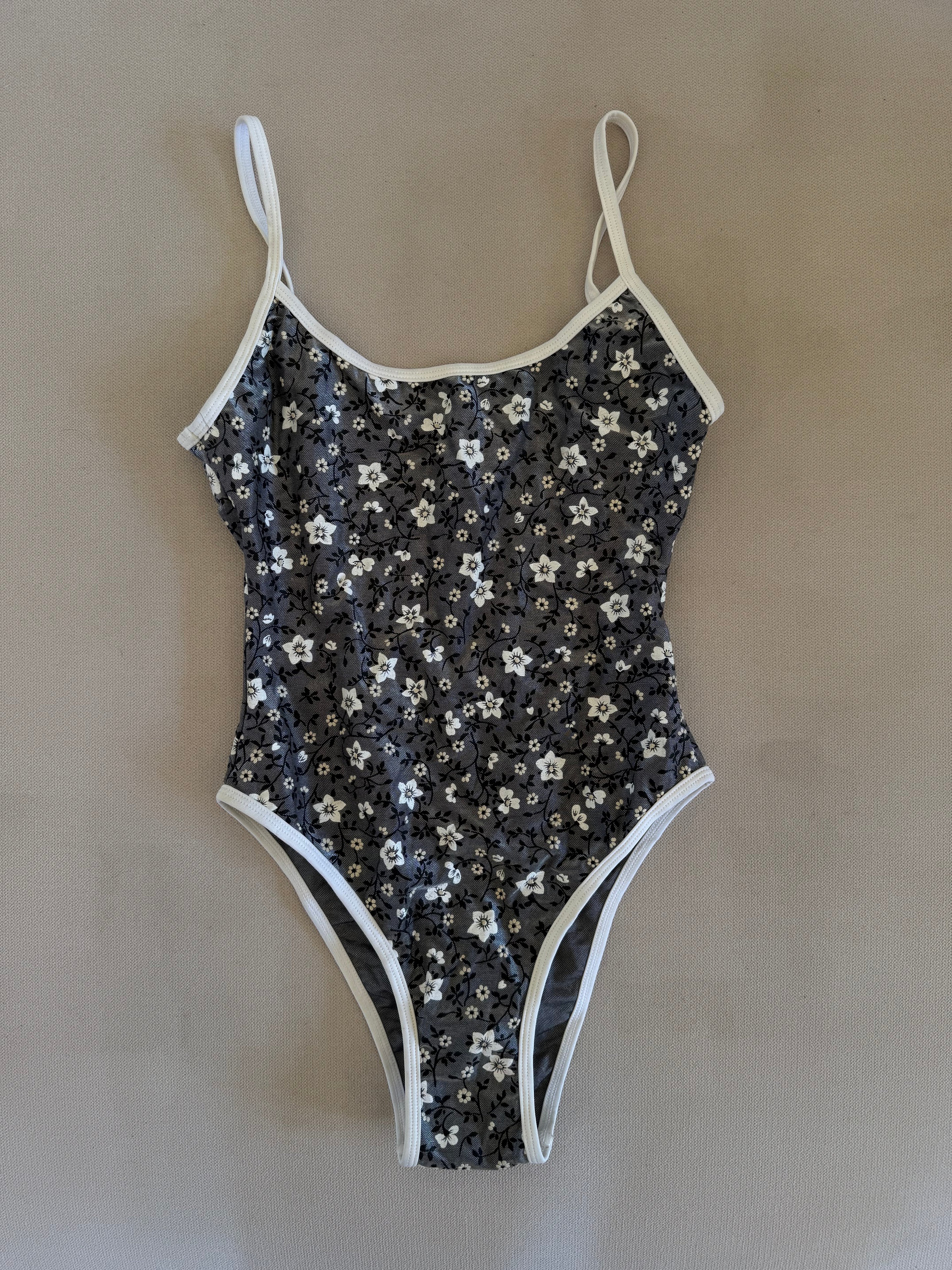 Fato de Banho Vintage Lusmar Floral c/ Proteção Higiénica (Veste XS/S)
