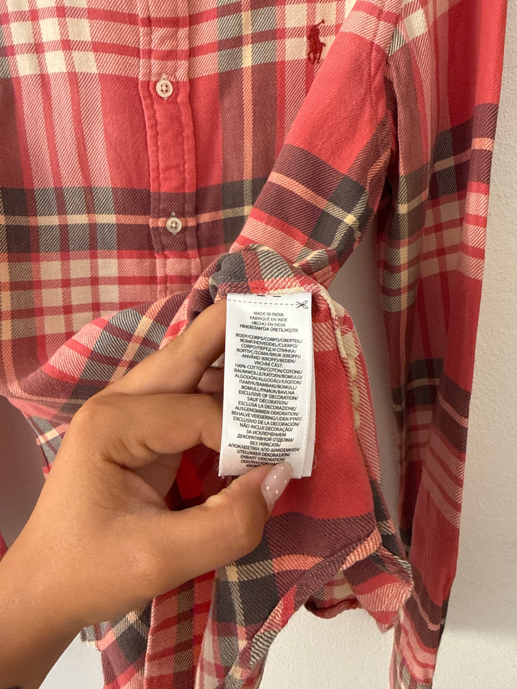 Camisa Ralph Lauren 100% Algodão - Tamanho M