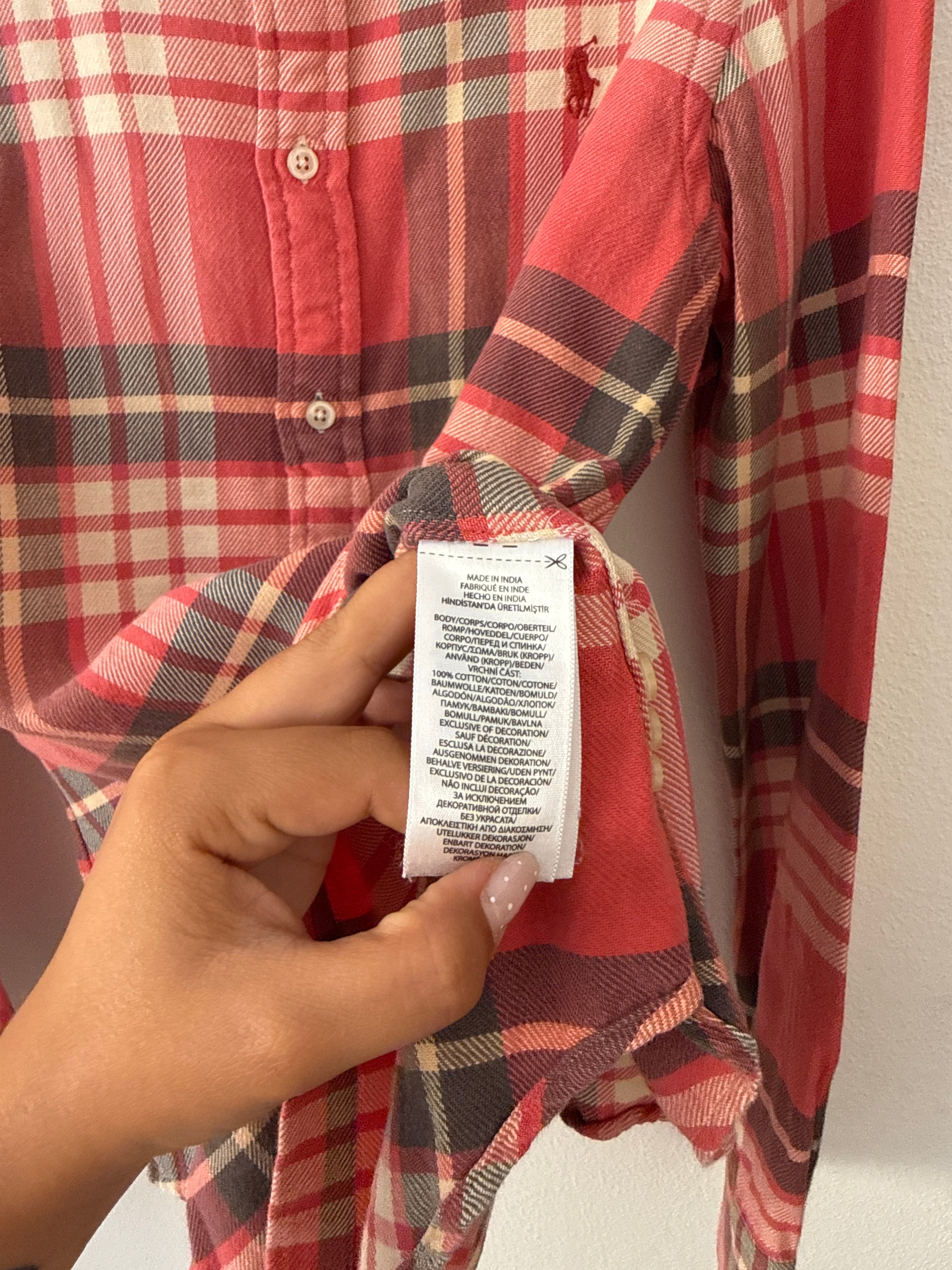 Camisa Ralph Lauren 100% Algodão - Tamanho M