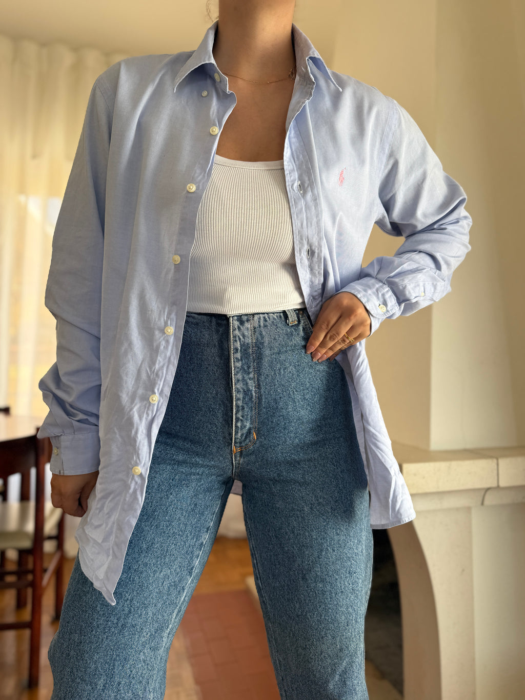 Camisa Polo Ralph Lauren 100% Algodão - Tamanho M