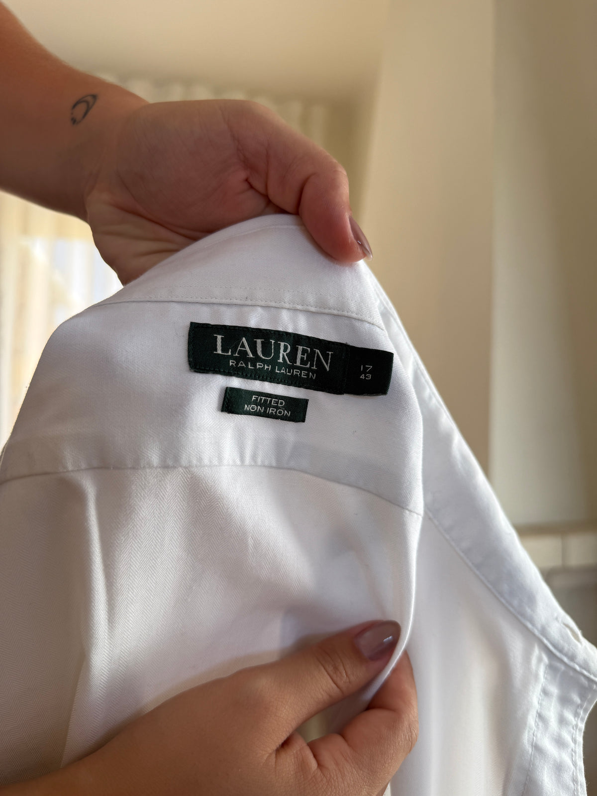 Camisa Lauren Ralph Lauren 100% Algodão - Tamanho XL