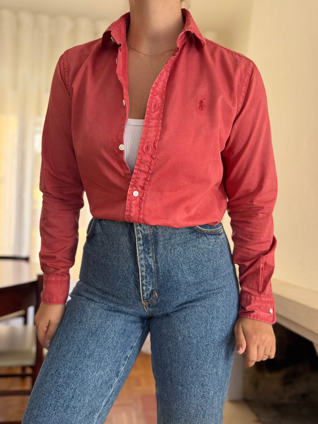 Camisa Polo Ralph Lauren 100% Algodão - Tamanho M