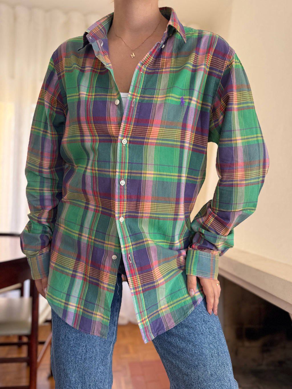 Camisa Polo Ralph Lauren 100% Algodão - Tamanho L