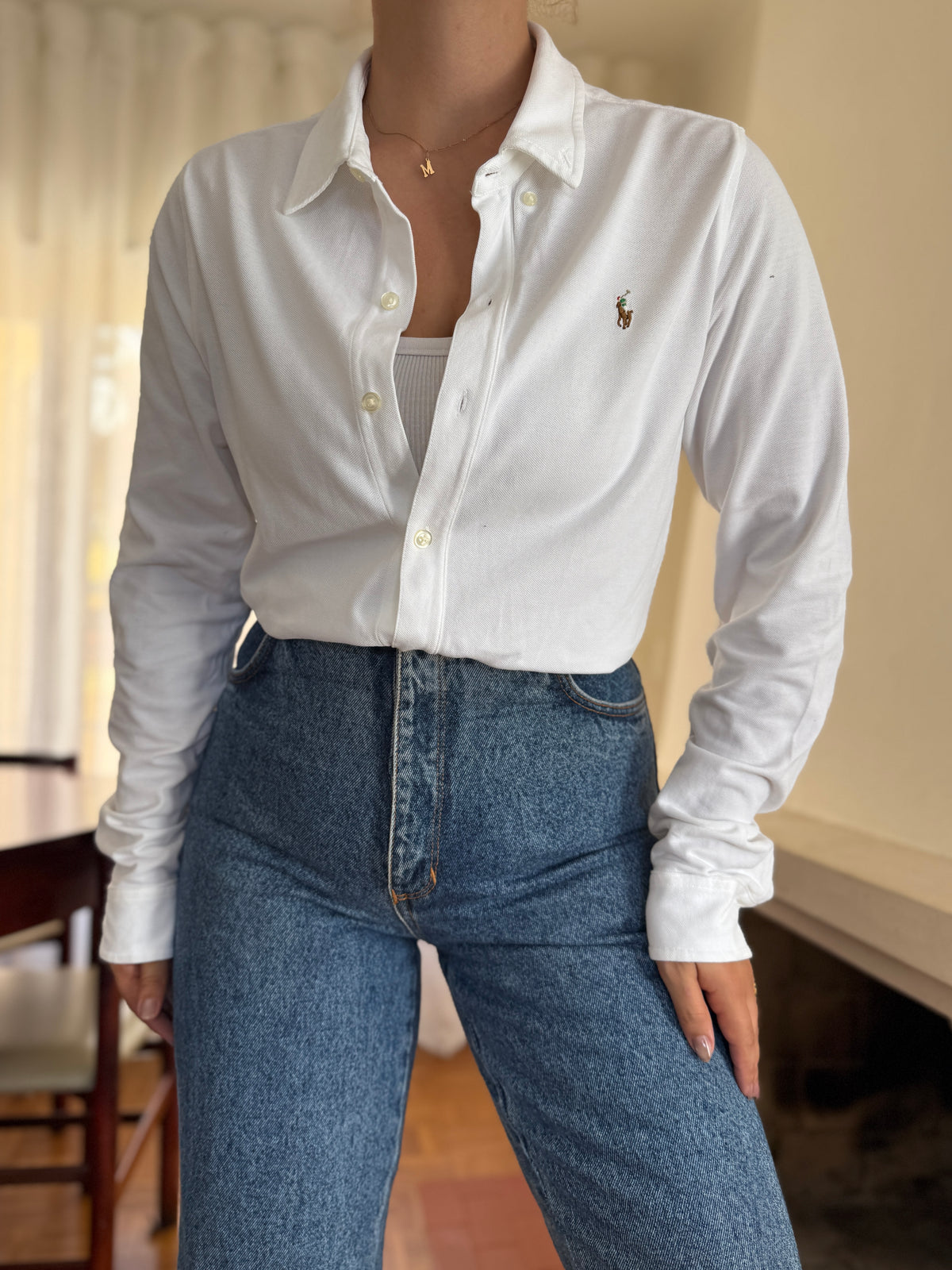 Camisa Polo Ralph Lauren 100% Algodão - Tamanho M