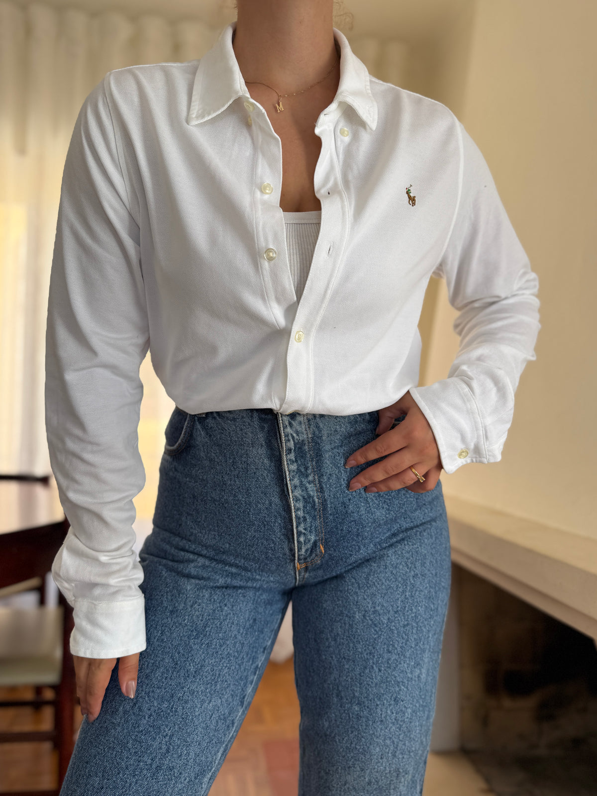 Camisa Polo Ralph Lauren 100% Algodão - Tamanho M