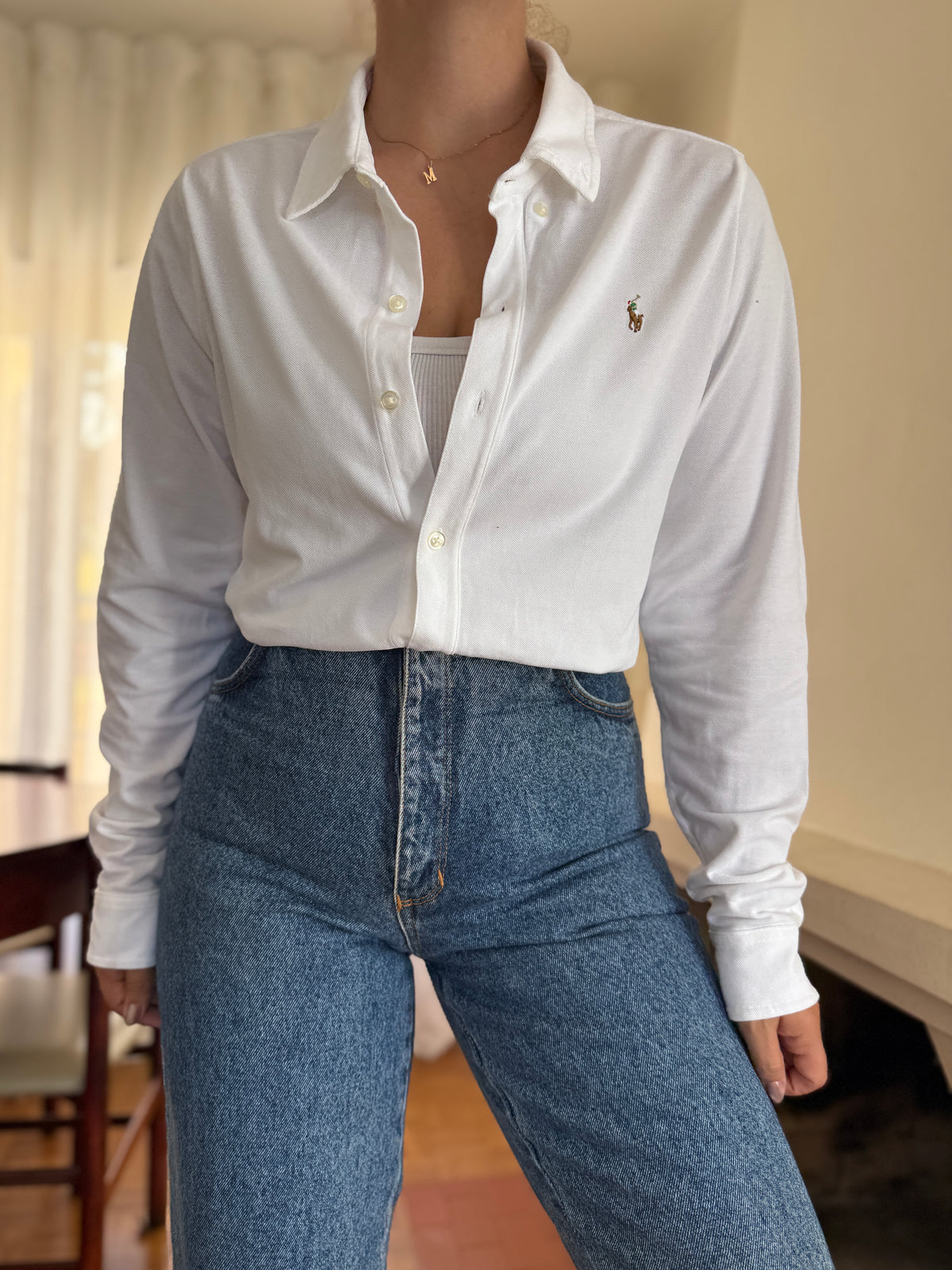 Camisa Polo Ralph Lauren 100% Algodão - Tamanho M