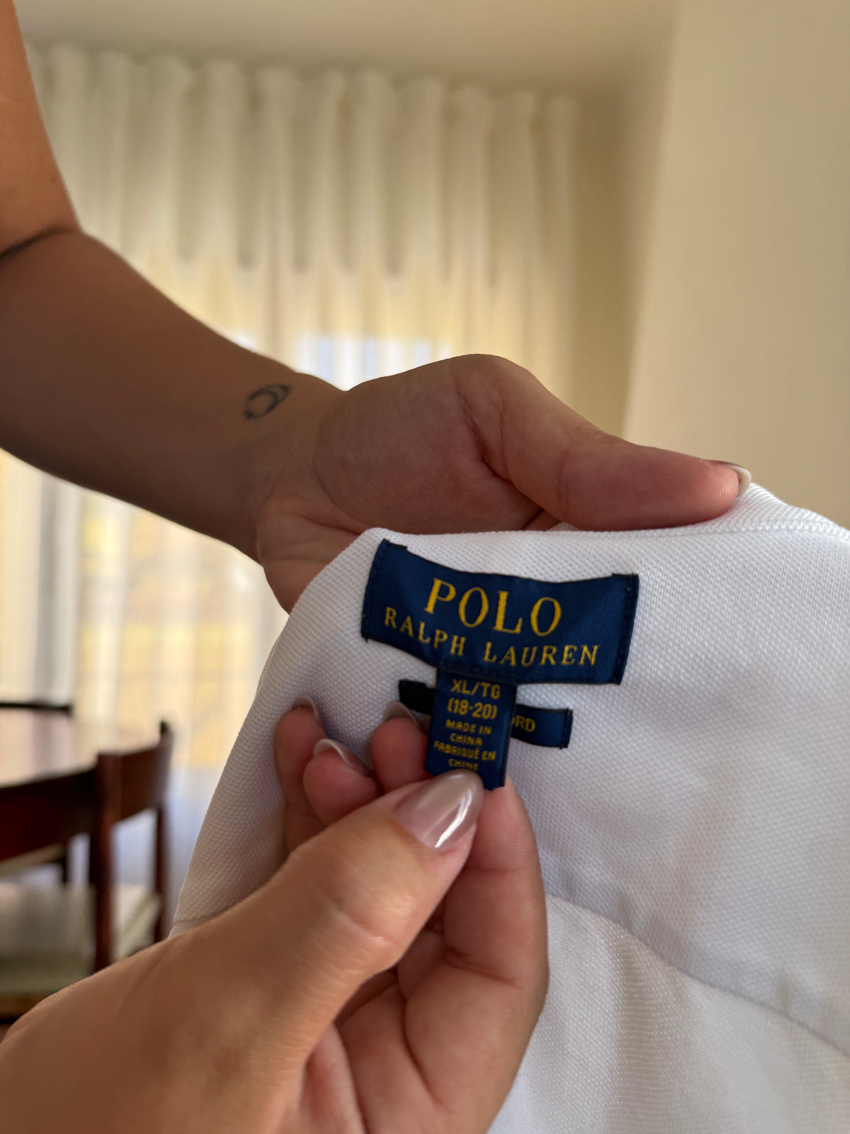 Camisa Polo Ralph Lauren 100% Algodão - Tamanho M