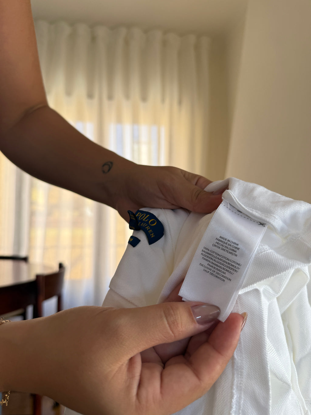 Camisa Polo Ralph Lauren 100% Algodão - Tamanho M