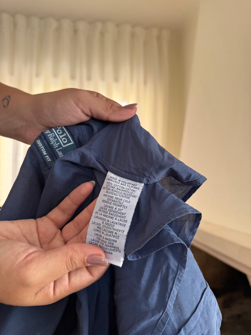 Camisa Polo Ralph Lauren 100% Algodão - Tamanho M