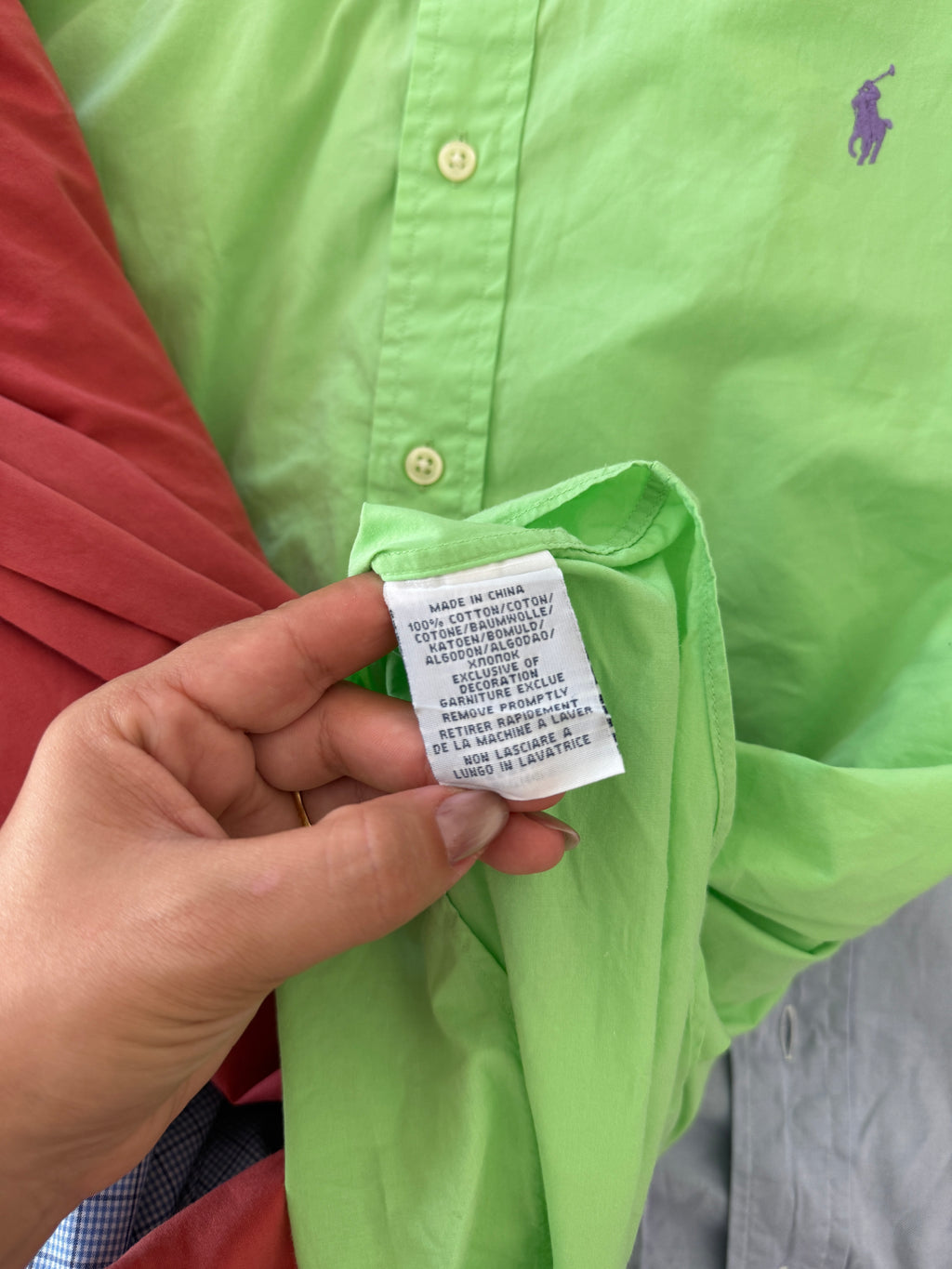 Camisa Polo Ralph Lauren 100% Algodão - Tamanho XL