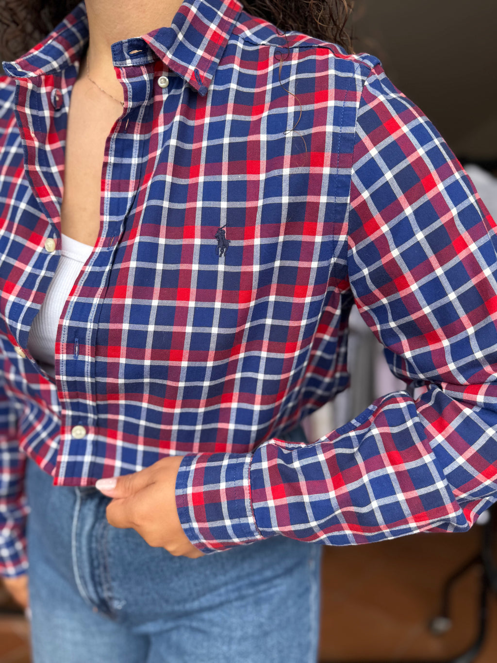 Camisa Ralph Lauren 100% Algodão - Tamanho M