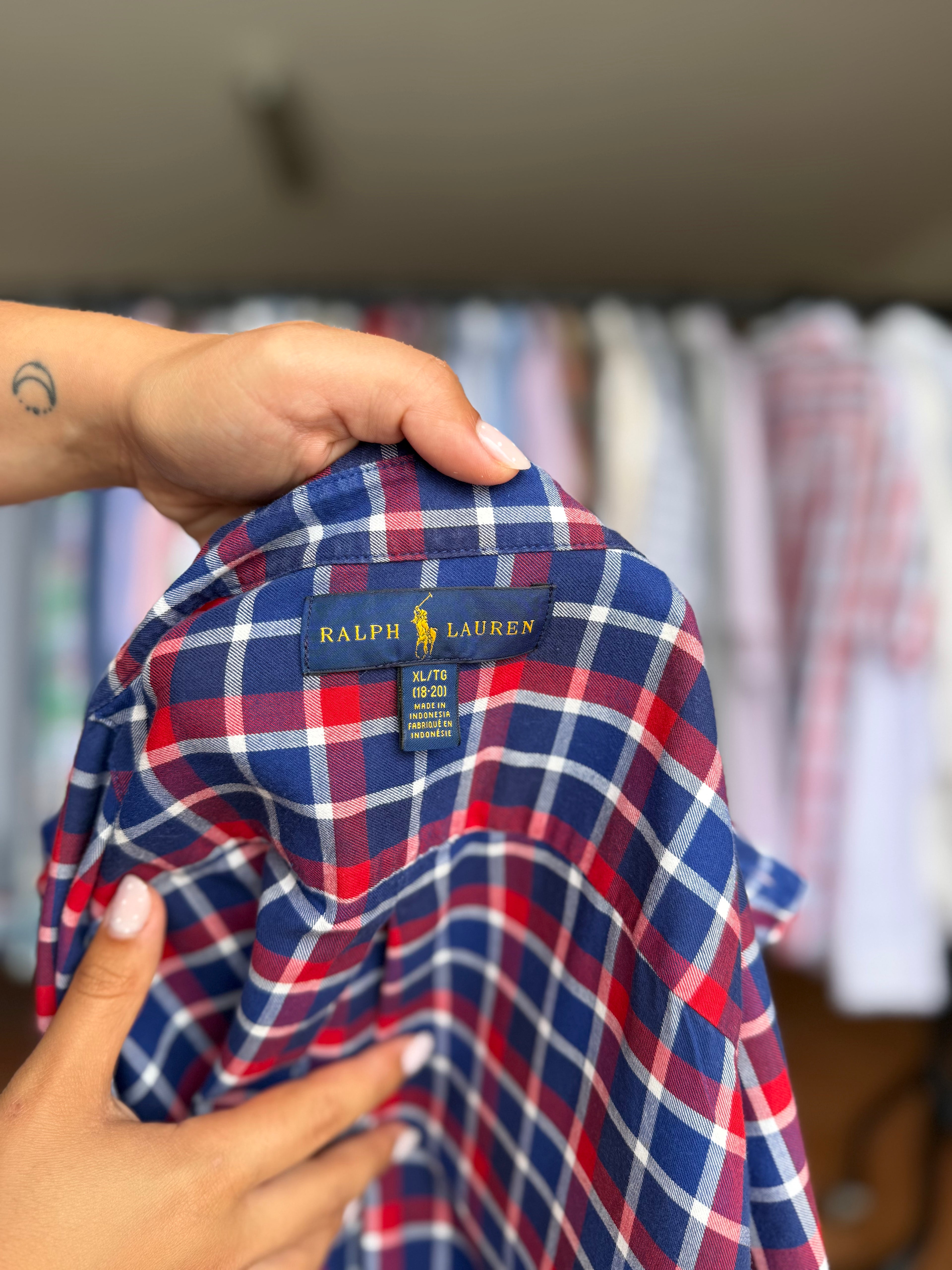 Camisa Ralph Lauren 100% Algodão - Tamanho M