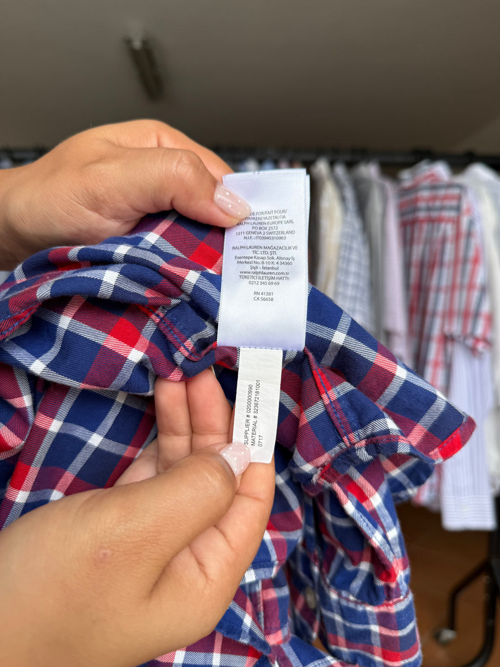 Camisa Ralph Lauren 100% Algodão - Tamanho M