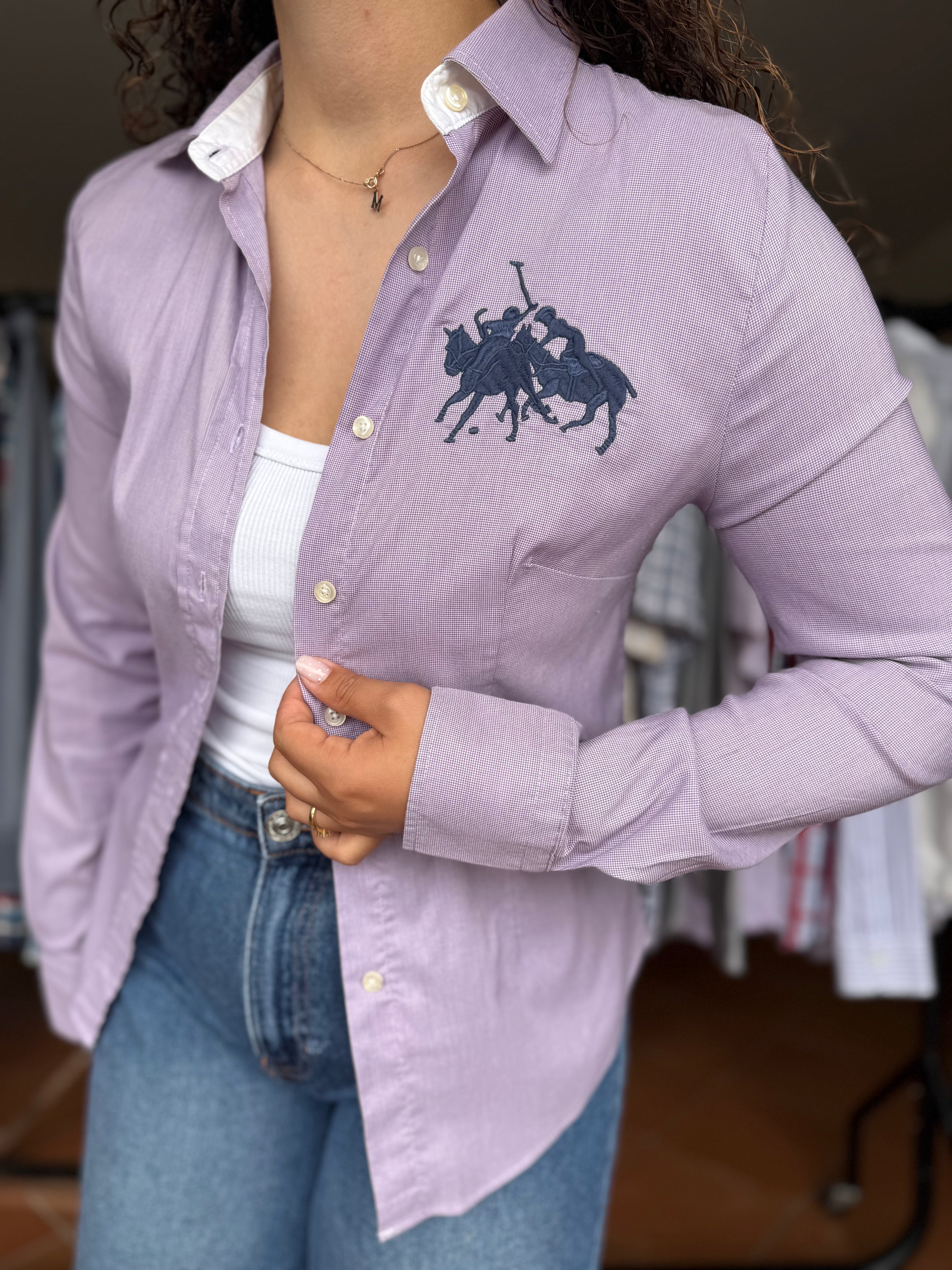 Camisa Ralph Lauren 100% Algodão - Tamanho M