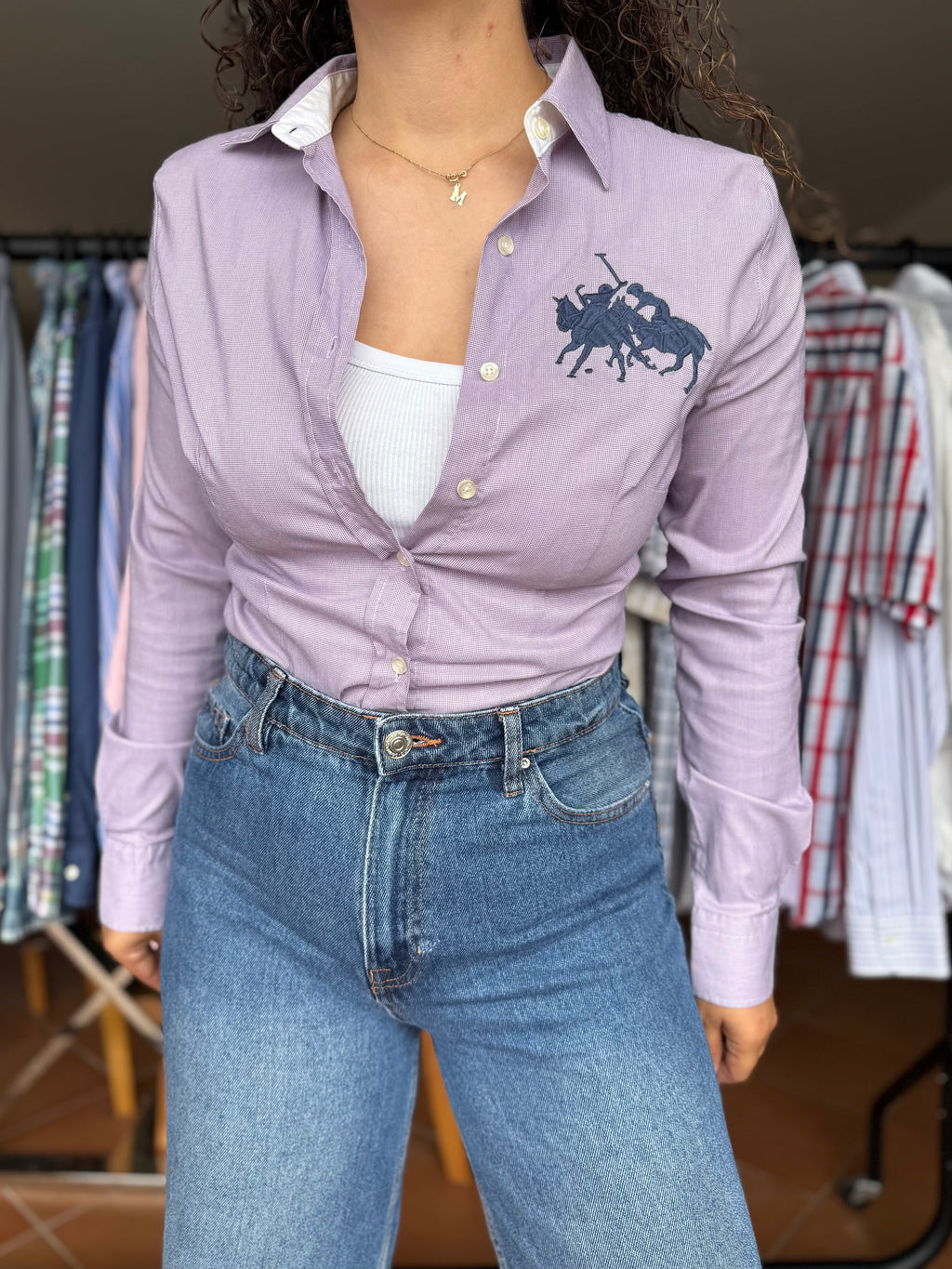 Camisa Ralph Lauren 100% Algodão - Tamanho M