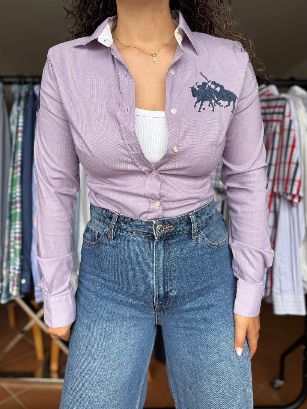 Camisa Ralph Lauren 100% Algodão - Tamanho M