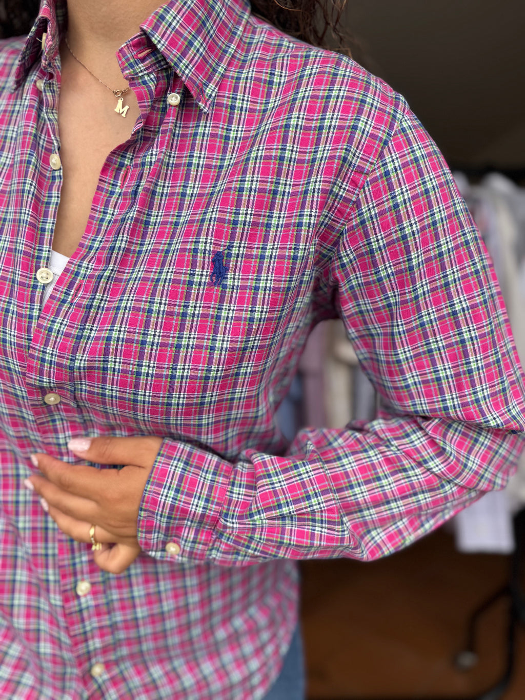 Camisa Polo Ralph Lauren 100% Algodão - Tamanho M