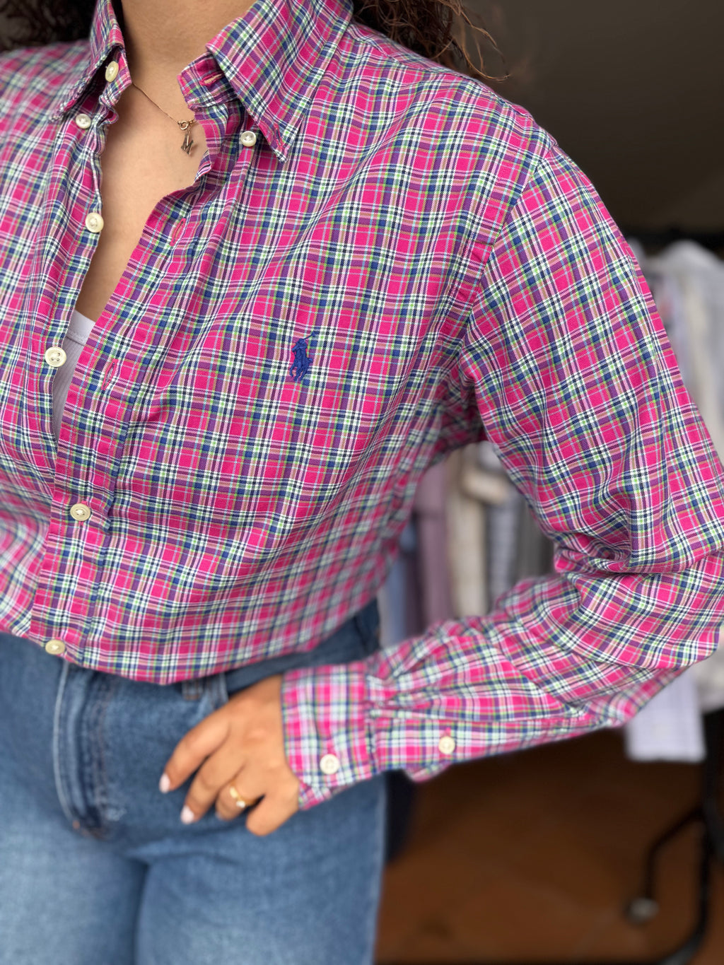 Camisa Polo Ralph Lauren 100% Algodão - Tamanho M