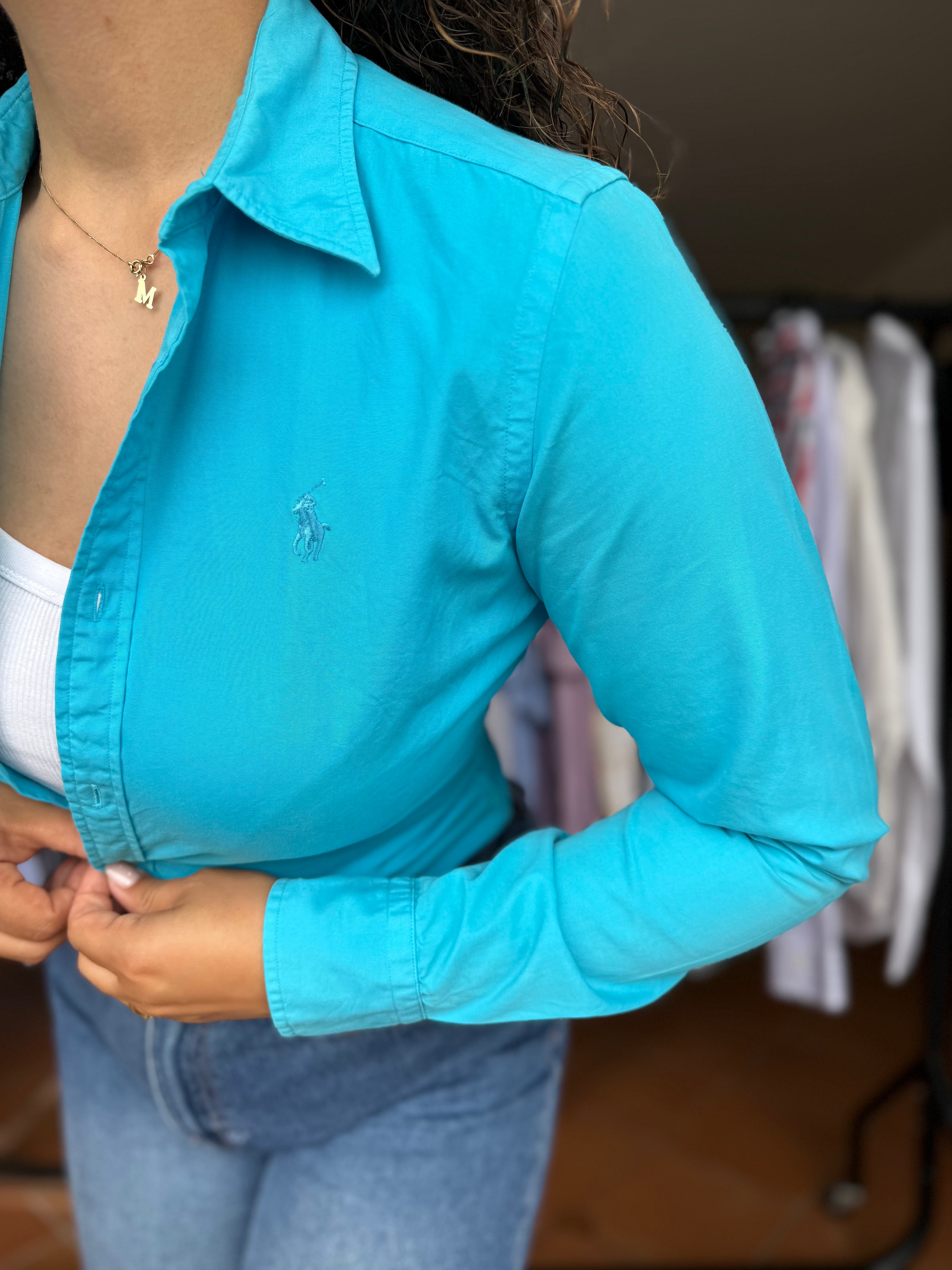 Camisa Ralph Lauren 100% Algodão - Tamanho XS/S
