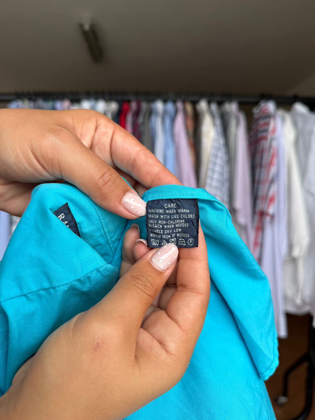 Camisa Ralph Lauren 100% Algodão - Tamanho XS/S