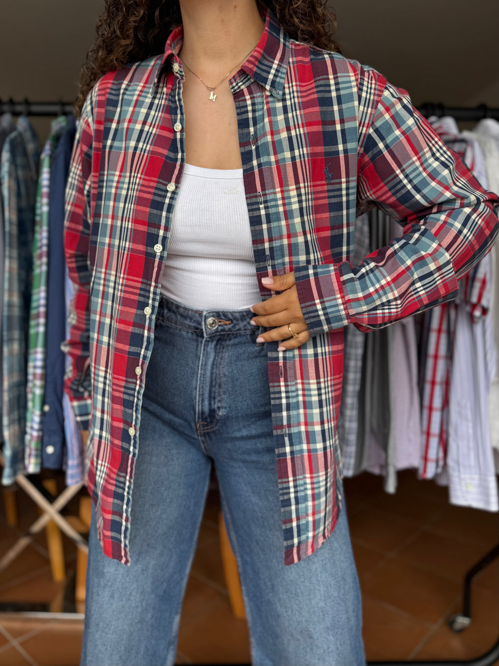 Camisa Polo Ralph Lauren 100% Algodão - Tamanho M