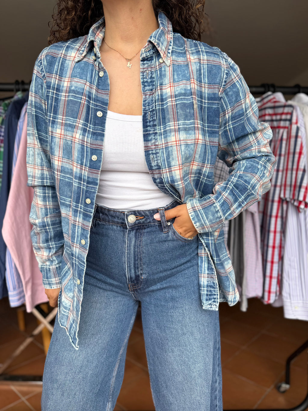 Camisa Ralph Lauren 100% Algodão - Tamanho L
