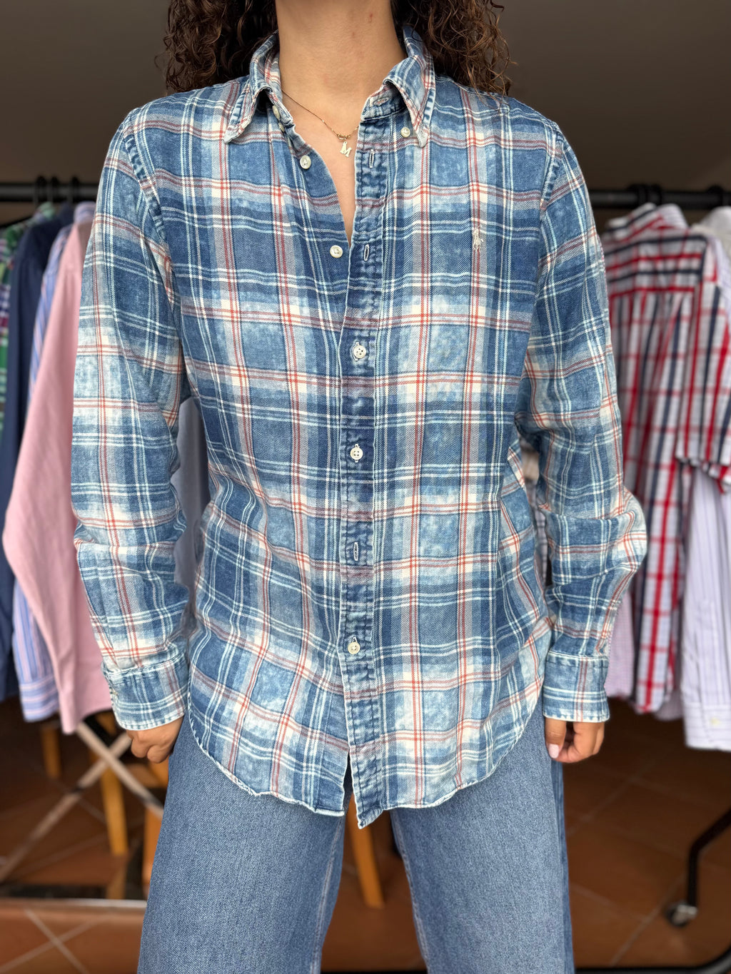 Camisa Ralph Lauren 100% Algodão - Tamanho L