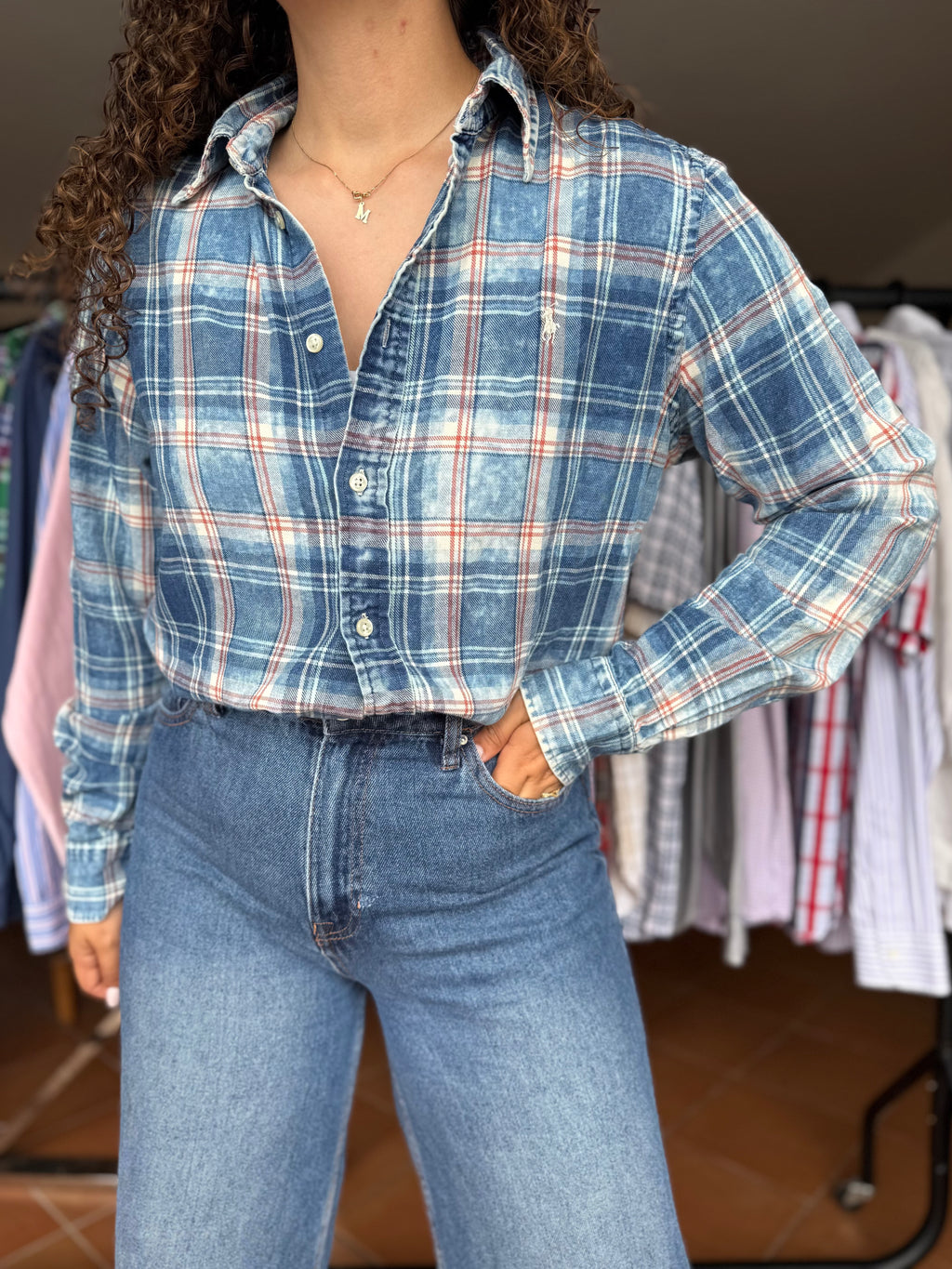 Camisa Ralph Lauren 100% Algodão - Tamanho L