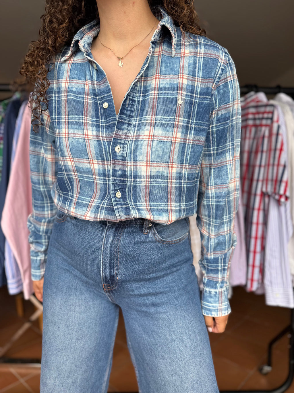 Camisa Ralph Lauren 100% Algodão - Tamanho L