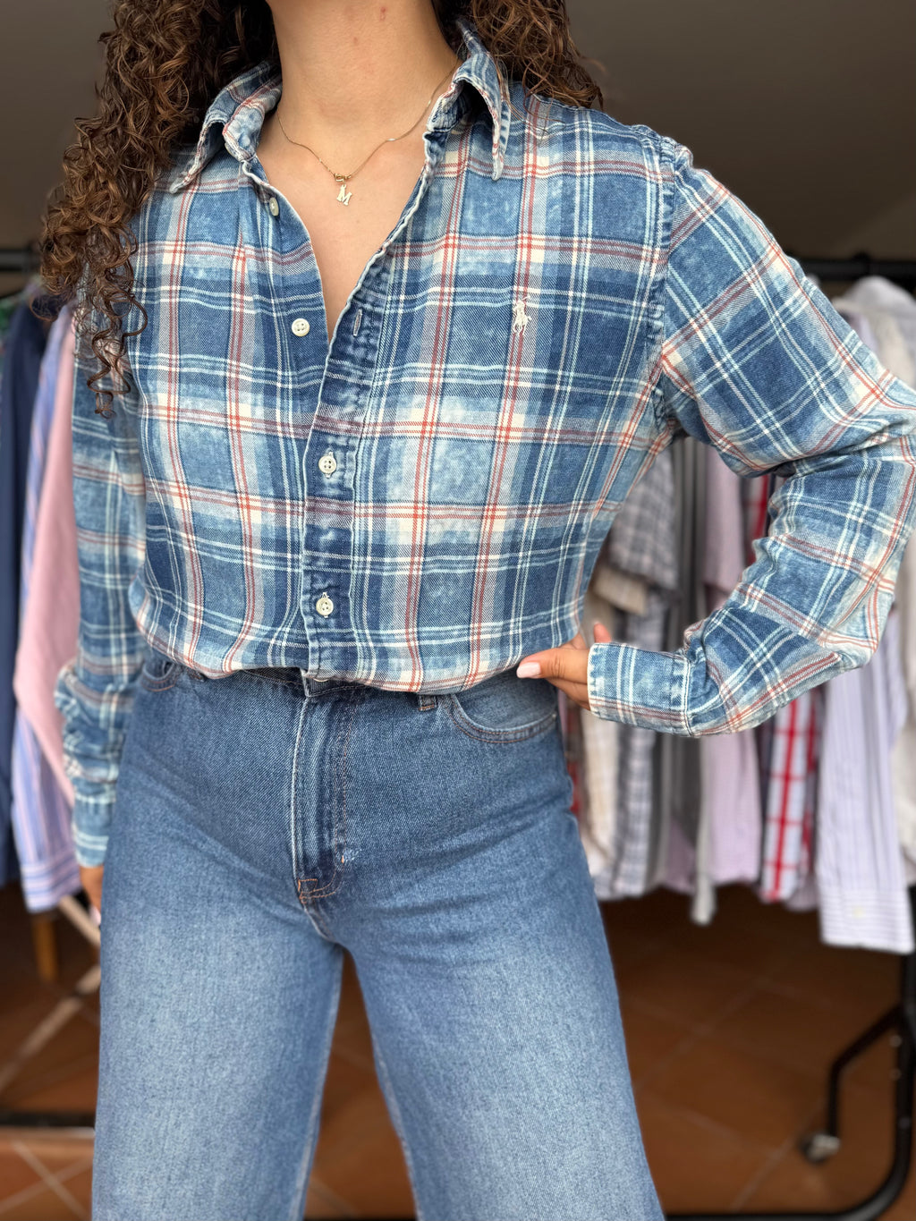 Camisa Ralph Lauren 100% Algodão - Tamanho L