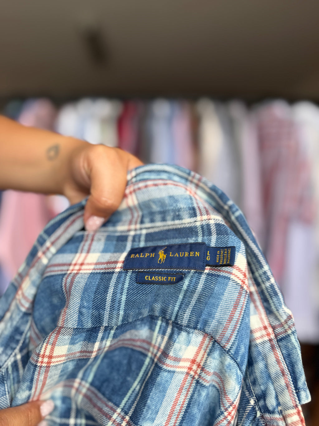 Camisa Ralph Lauren 100% Algodão - Tamanho L