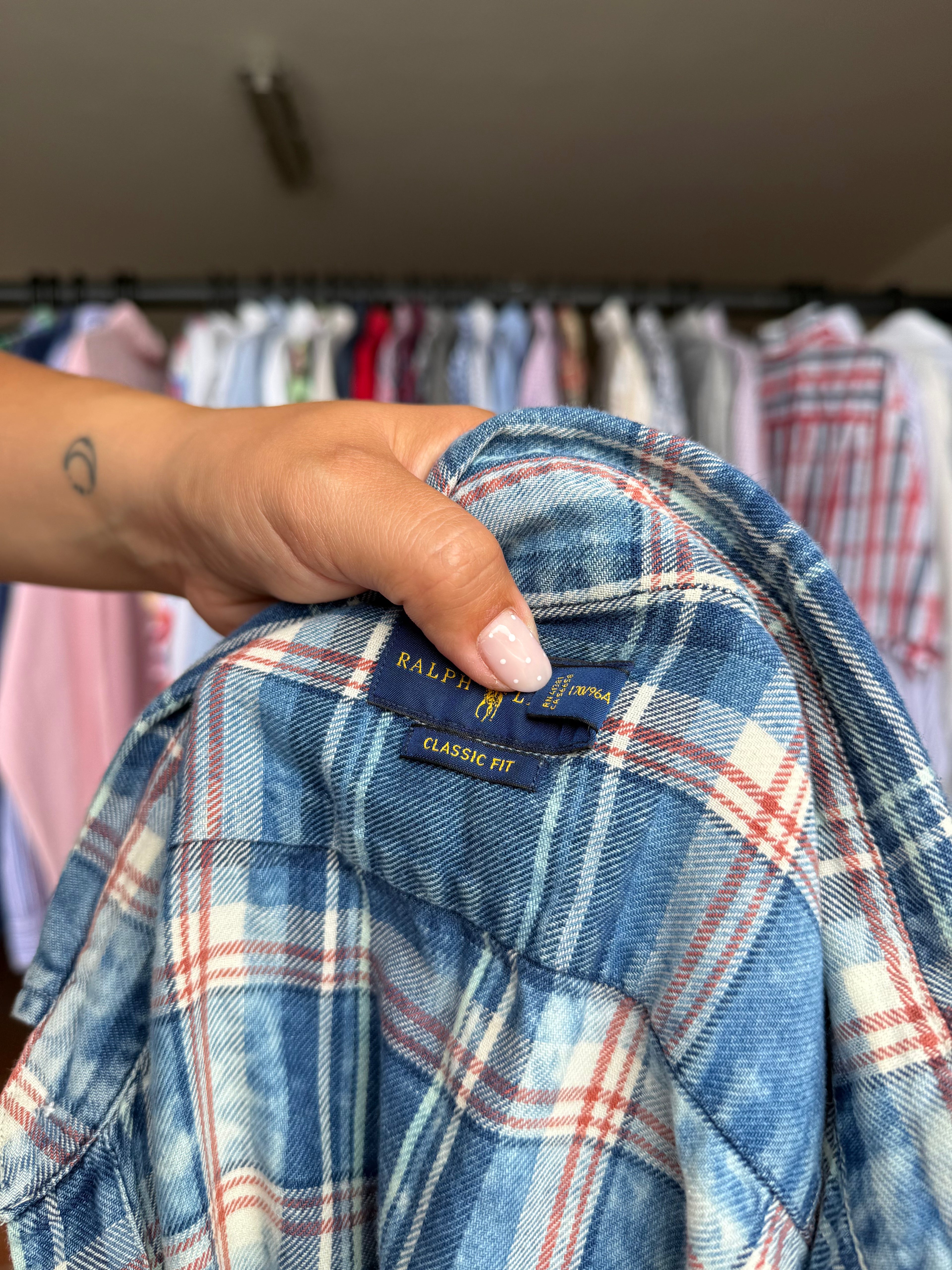 Camisa Ralph Lauren 100% Algodão - Tamanho L