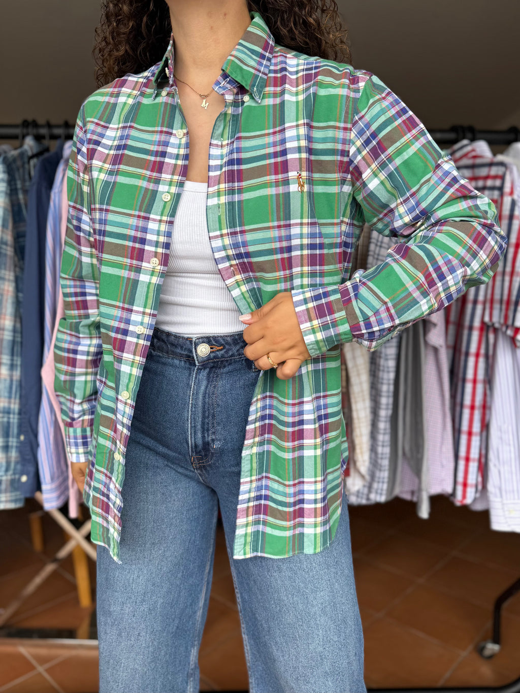 Camisa Ralph Lauren 100% Algodão - Tamanho S