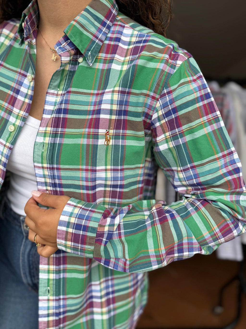 Camisa Ralph Lauren 100% Algodão - Tamanho S
