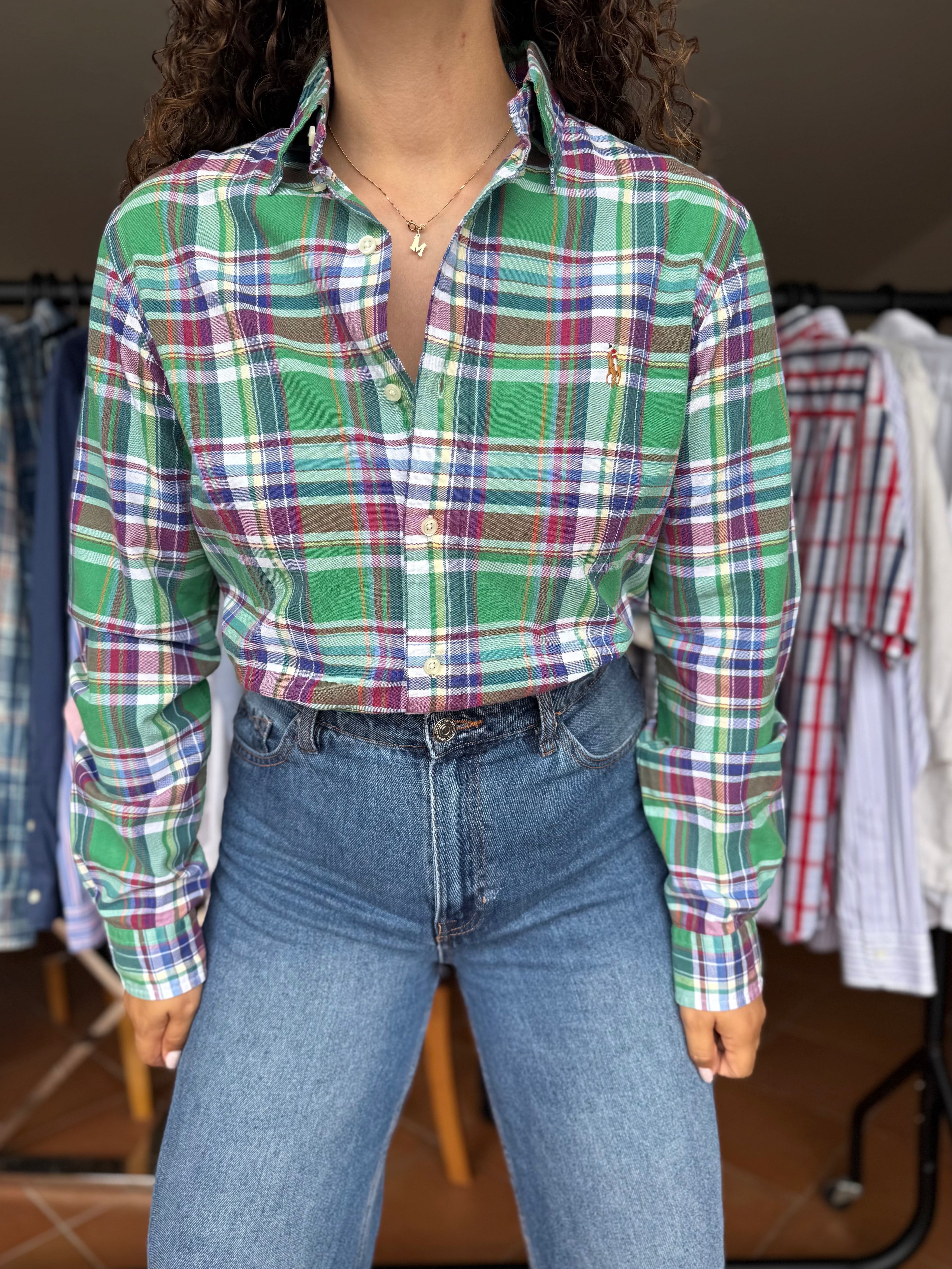 Camisa Ralph Lauren 100% Algodão - Tamanho S