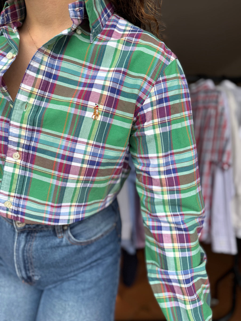 Camisa Ralph Lauren 100% Algodão - Tamanho S