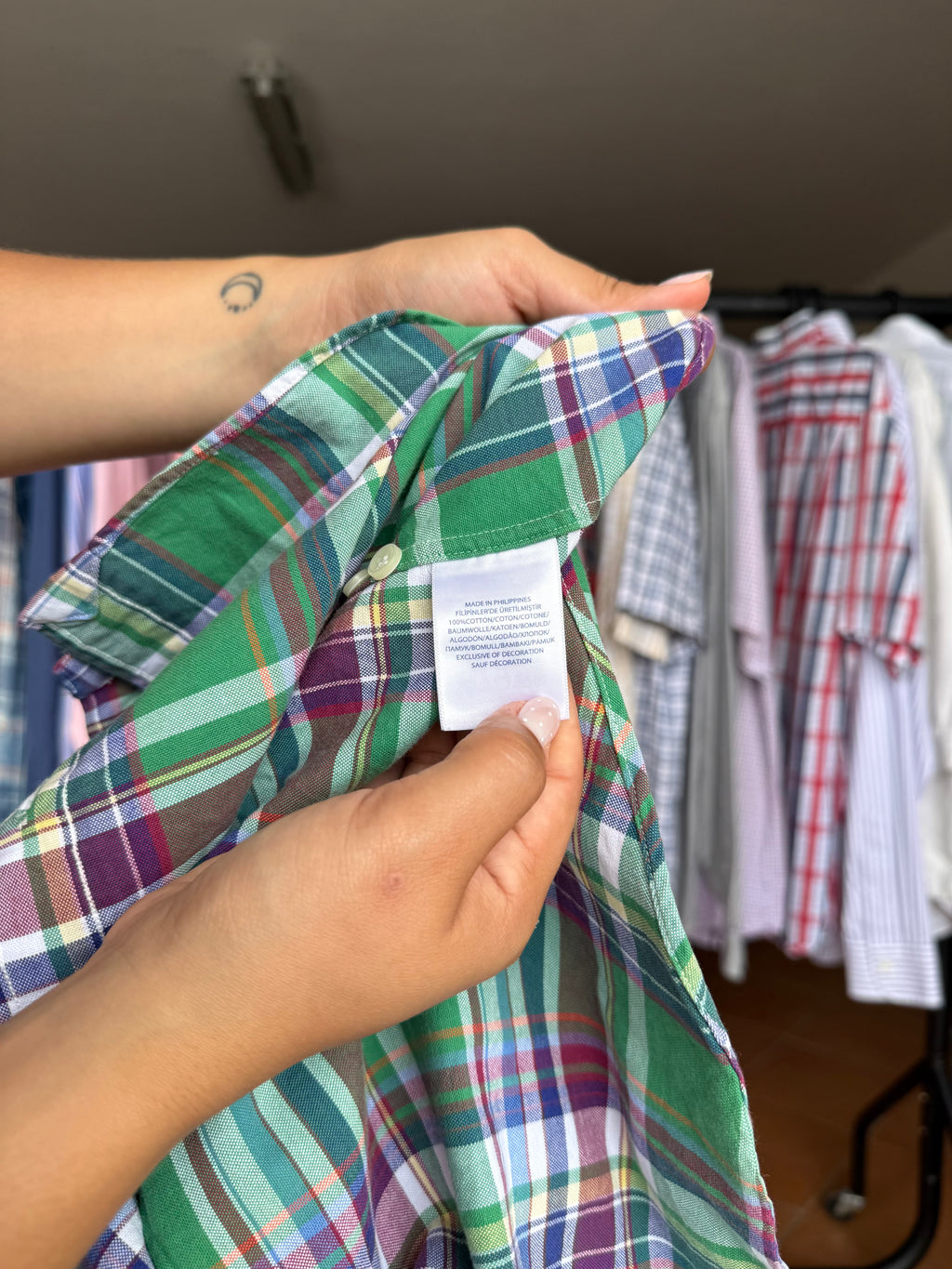 Camisa Ralph Lauren 100% Algodão - Tamanho S