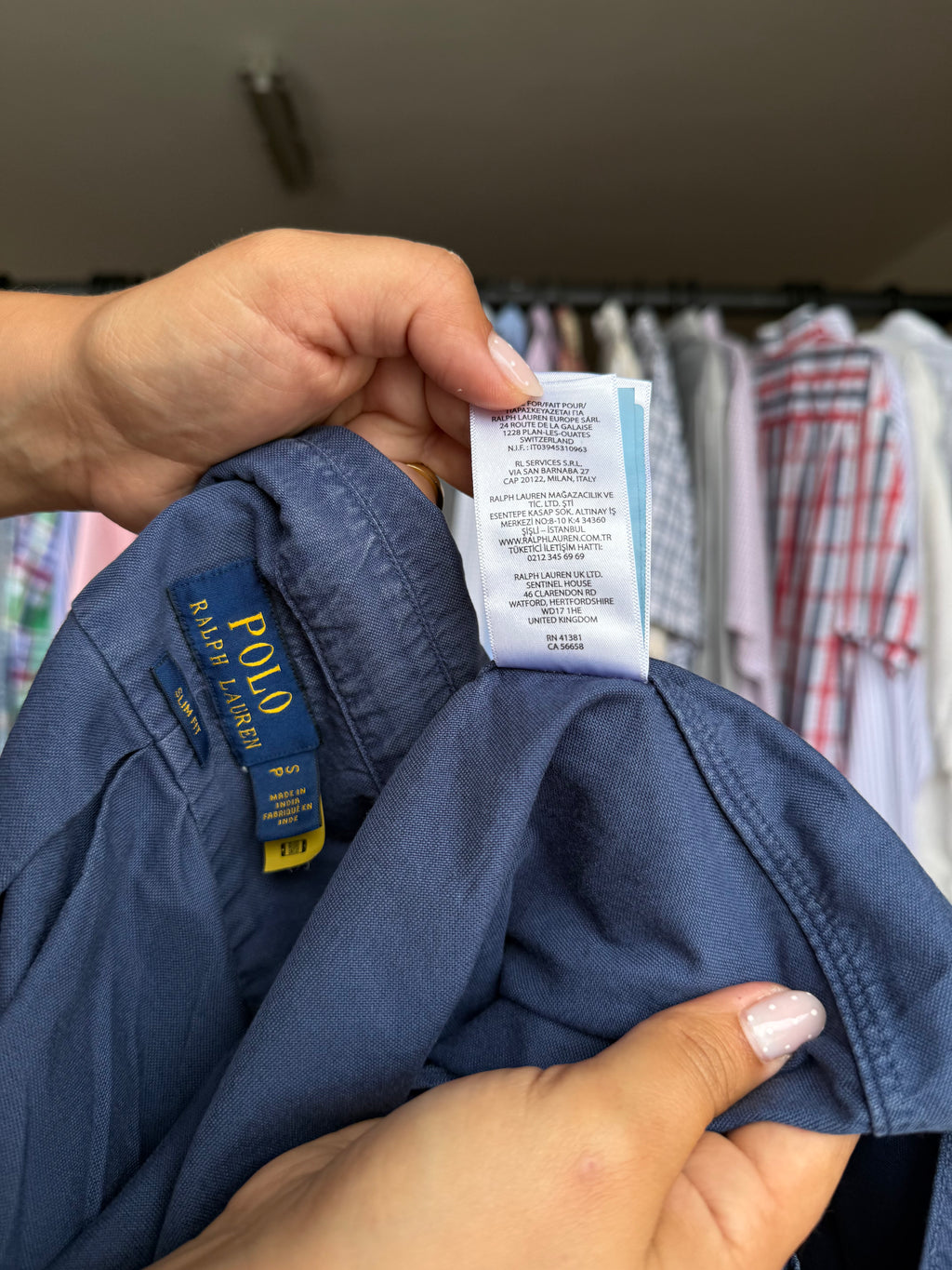 Camisa Polo Ralph Lauren 100% Algodão - Tamanho S