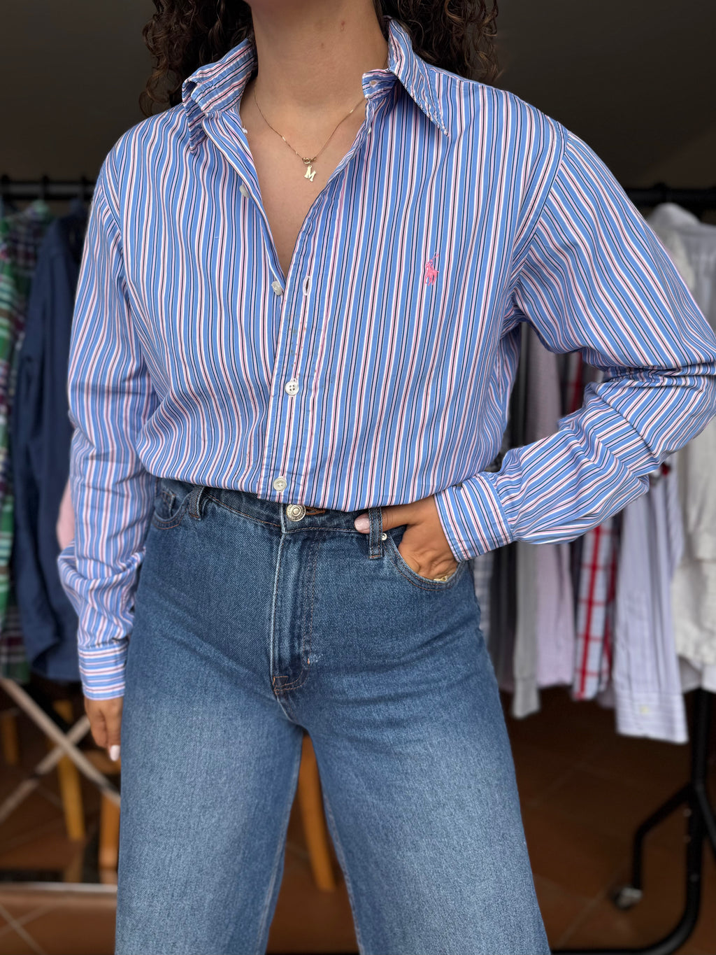 Camisa Polo Ralph Lauren 100% Algodão - Tamanho M
