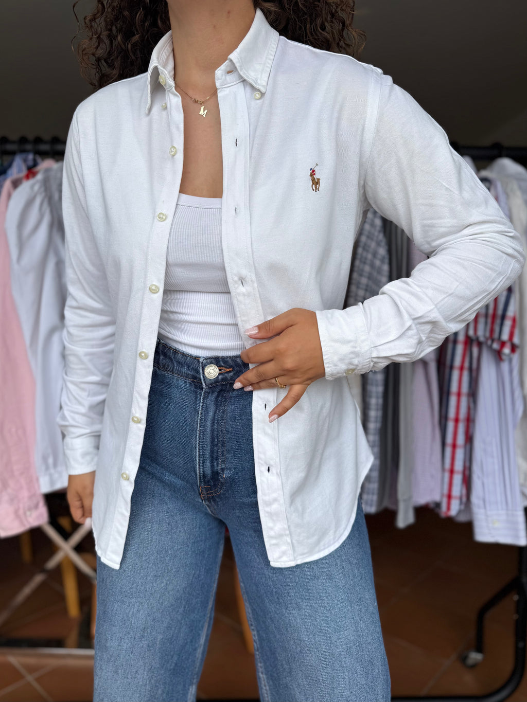Camisa Ralph Lauren 100% Algodão - Tamanho S