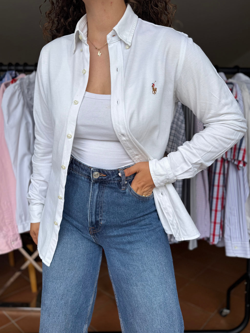 Camisa Ralph Lauren 100% Algodão - Tamanho S