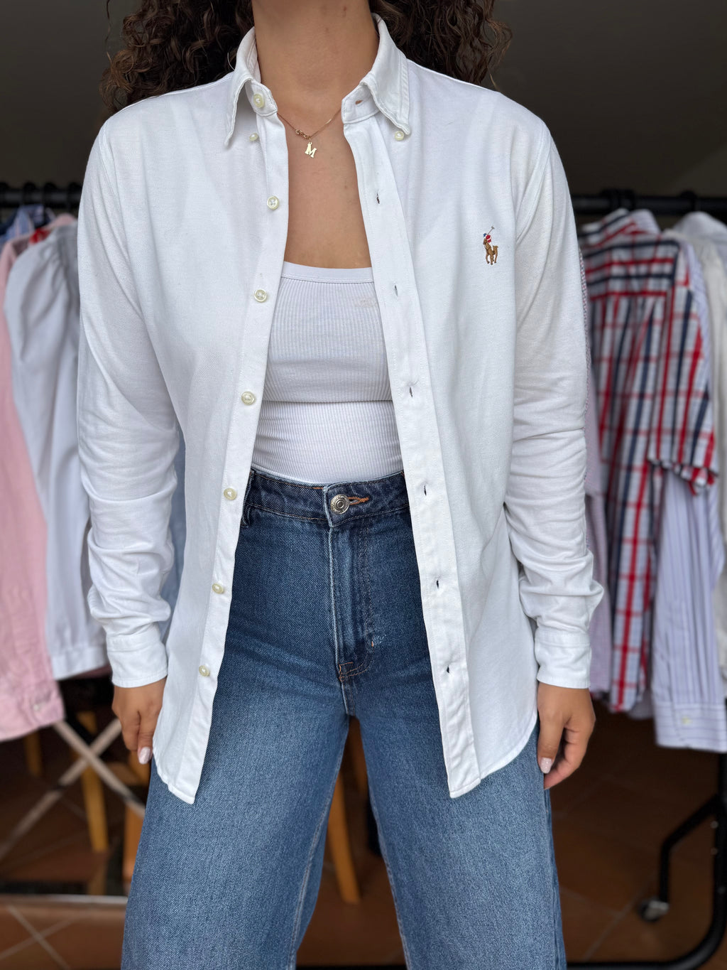 Camisa Ralph Lauren 100% Algodão - Tamanho S