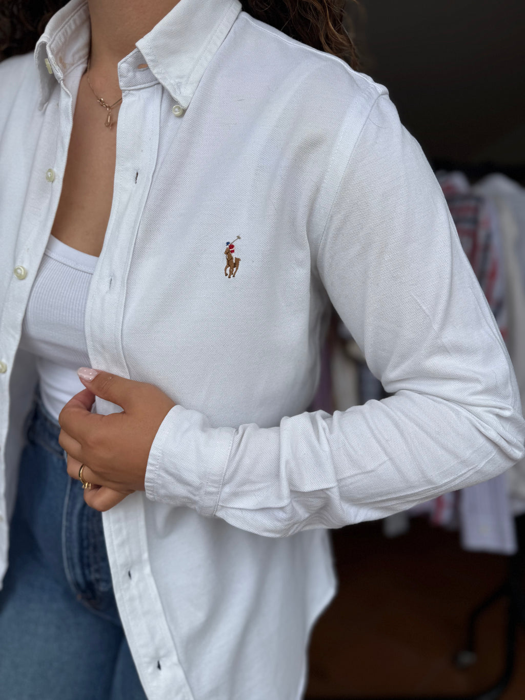 Camisa Ralph Lauren 100% Algodão - Tamanho S