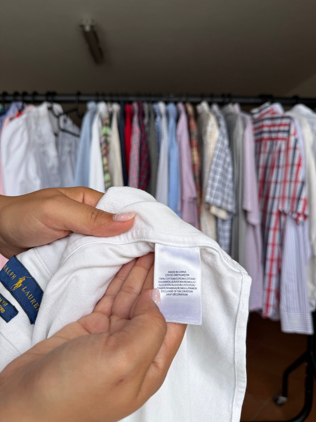 Camisa Ralph Lauren 100% Algodão - Tamanho S