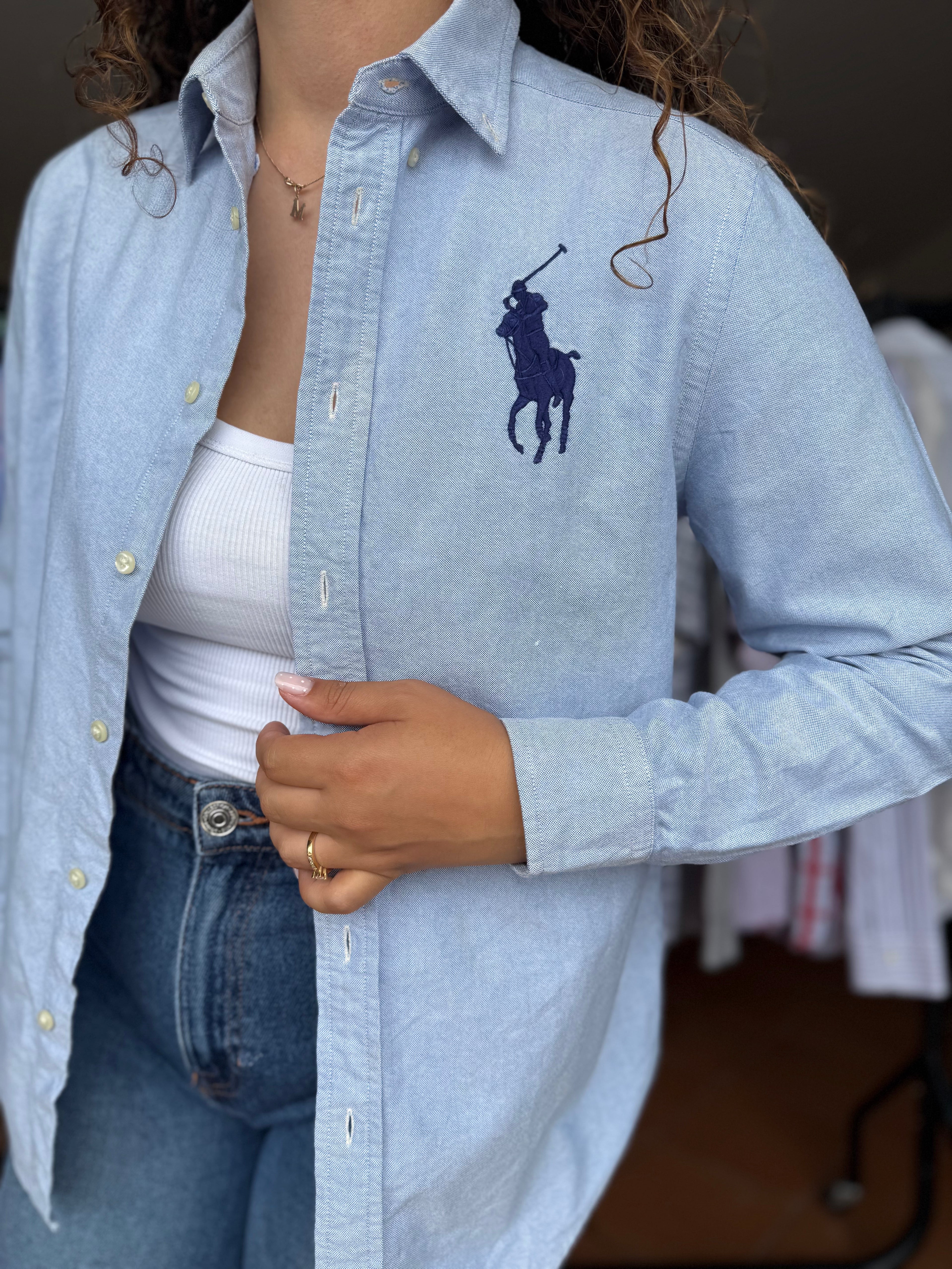 Camisa Ralph Lauren 100% Algodão - Tamanho M
