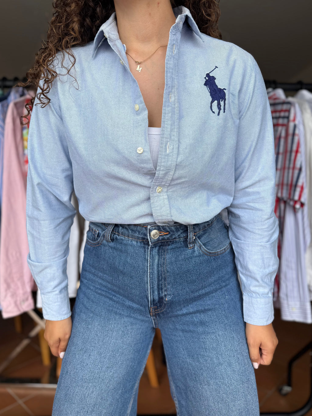 Camisa Ralph Lauren 100% Algodão - Tamanho M