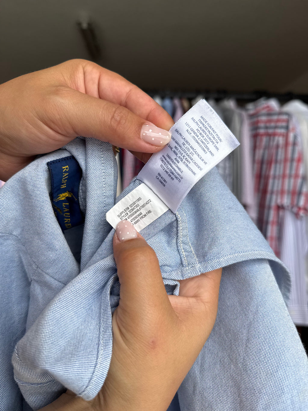Camisa Ralph Lauren 100% Algodão - Tamanho M