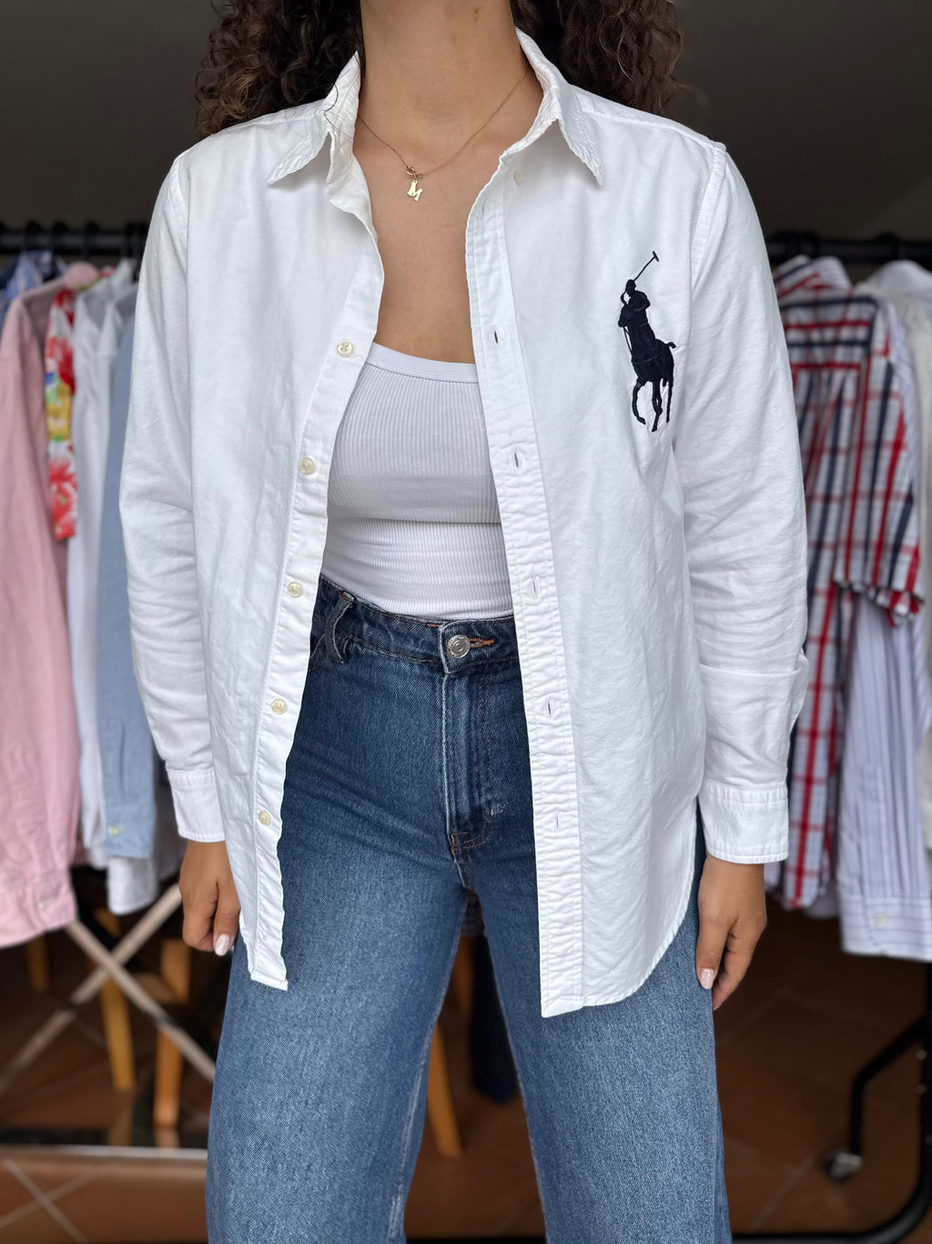 Camisa Ralph Lauren 100% Algodão - Tamanho M