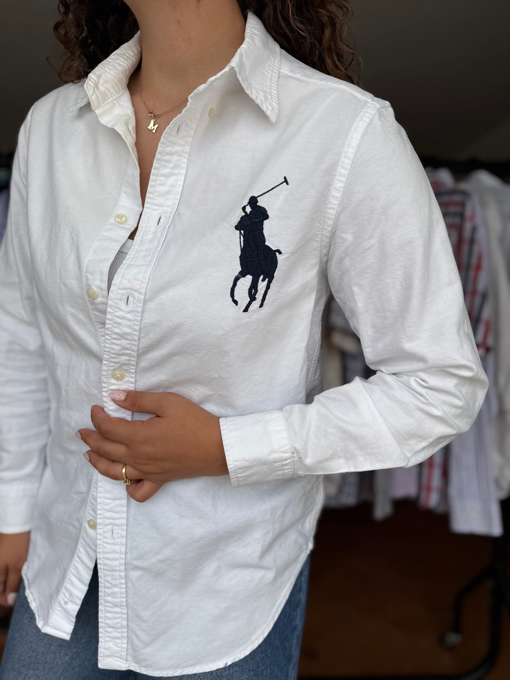 Camisa Ralph Lauren 100% Algodão - Tamanho M